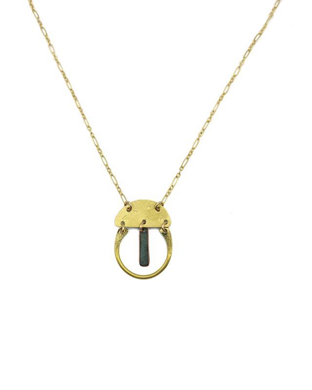 Elizabeth Costigan: Petite Anete Copper Necklace