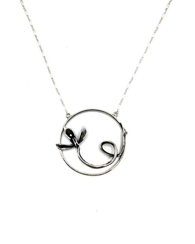 Pattie Parkhurst: Iris Sterling Silver Necklace
