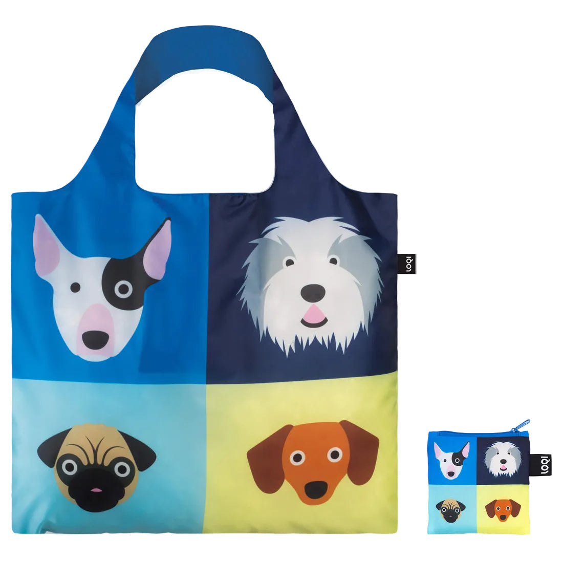 STEPHEN CHEETHAM Dogs Recycled LOQI Bag