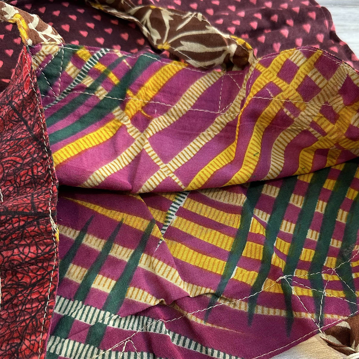 Sari reversible Tote