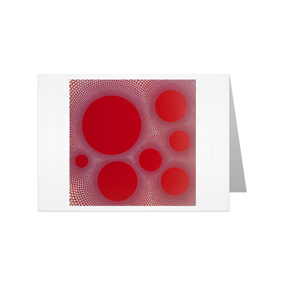 Vance Kirkland - Seven Red Suns in Grey Space Notecard