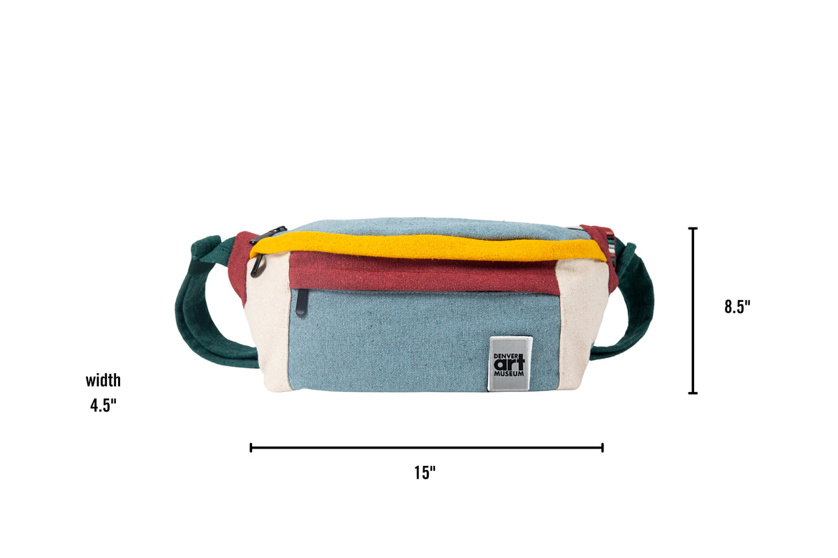 The Reveller Ash Fanny Pack with Denver Art Museum Patch