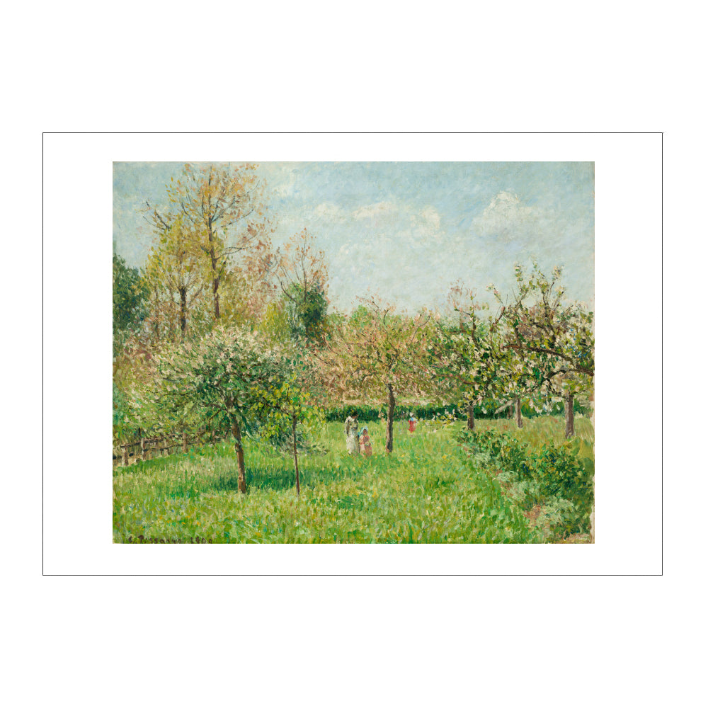 Camille Pissarro: Spring at Éragny Postcard