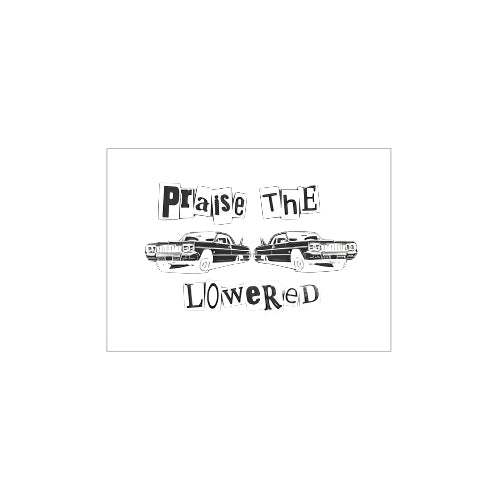 Praise The Lowered Desert Rider Sticker