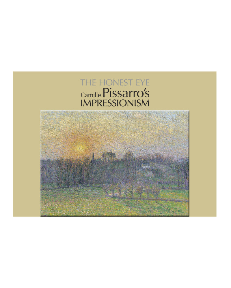 Camille Pissarro: View of Bazincourt, Sunset Carded Magnet