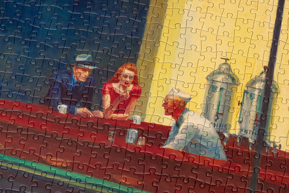 Edward Hopper - Nighthawks - Puzzle