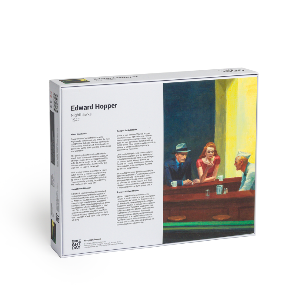 Edward Hopper - Nighthawks - Puzzle