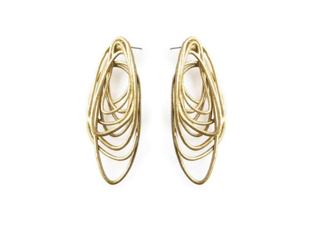 Theia Earrings 3 - White Gold