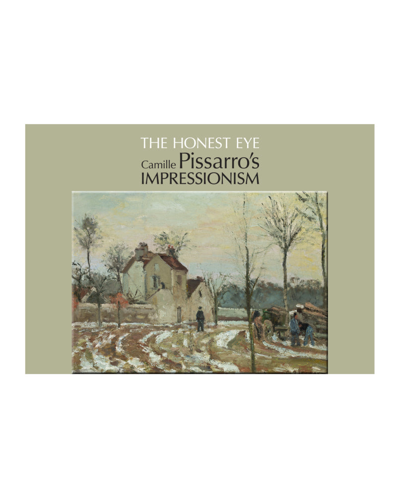 Camille Pissarro: The Thaw or The House of Monsieur Musy Carded Magnet