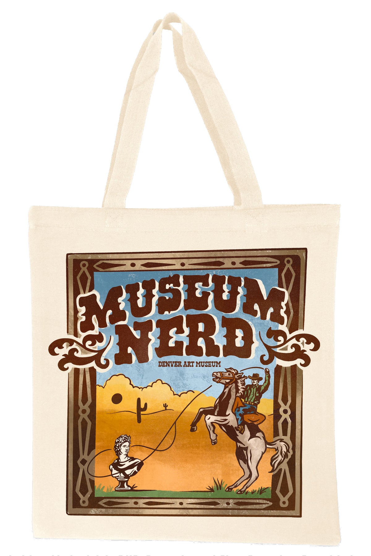 Museum Nerd Western Denver Art Museum Canvas Tote
