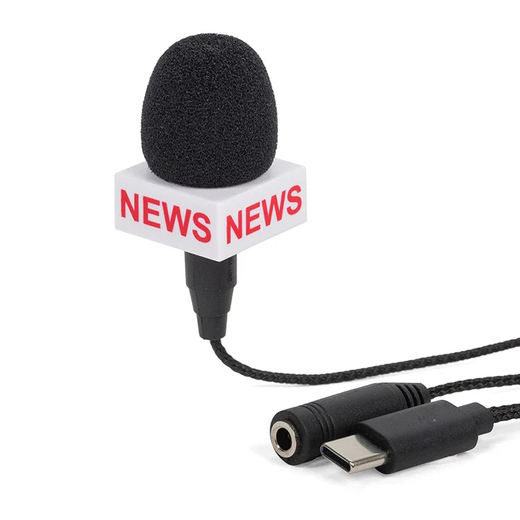 Breaking News Mini Microphone