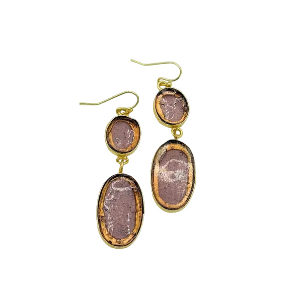 Vintage Window Pane Earrings