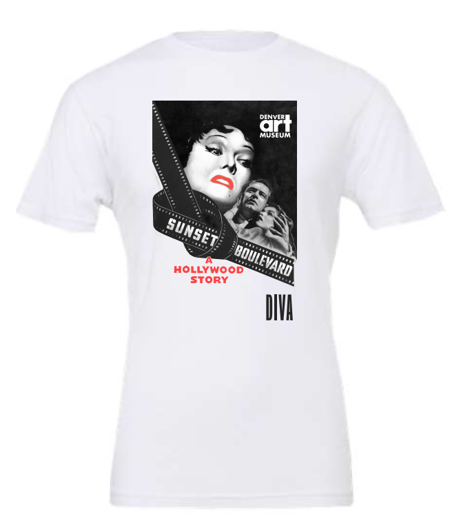 Sunset Boulevard DIVA White T-shirt