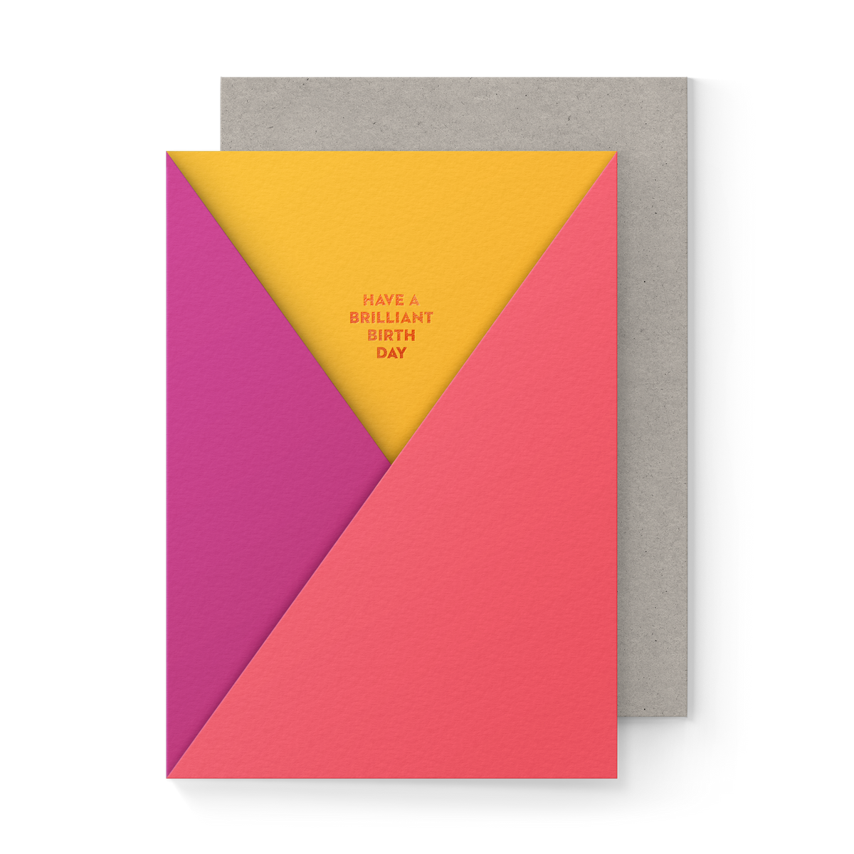 Brilliant Birthday A6 Pocket Card