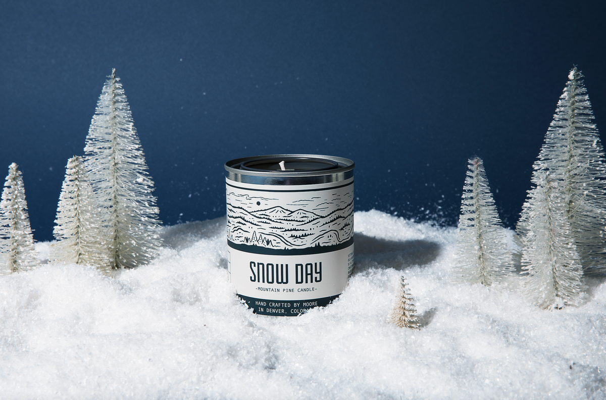 Snow Day Candle-1/2 Pint