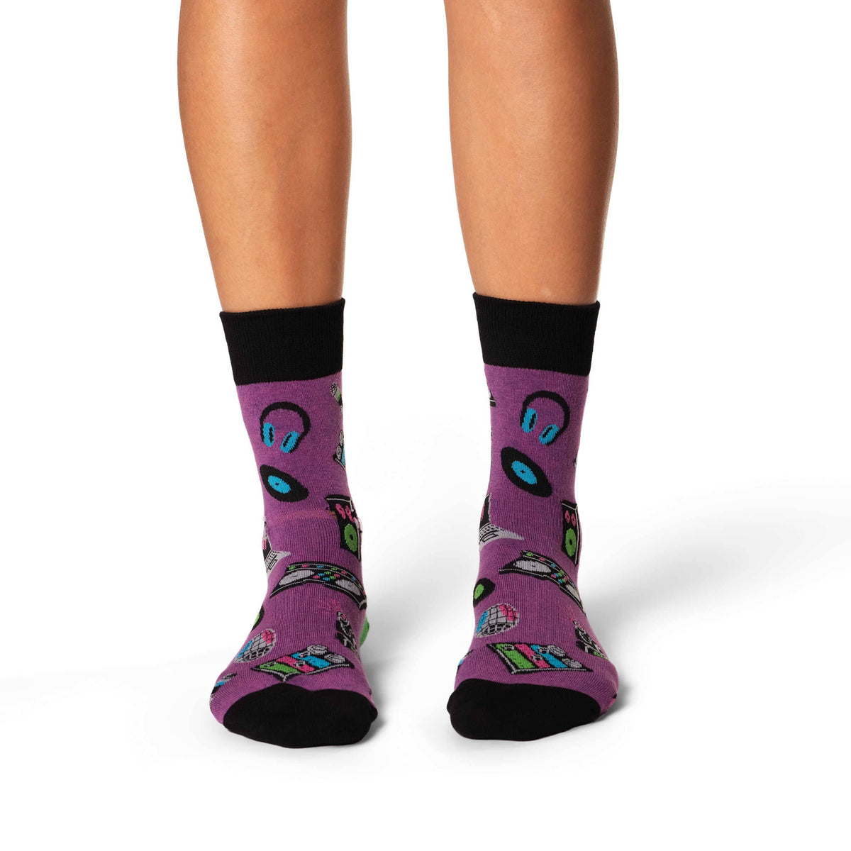 DJ Turntable Rig Socks