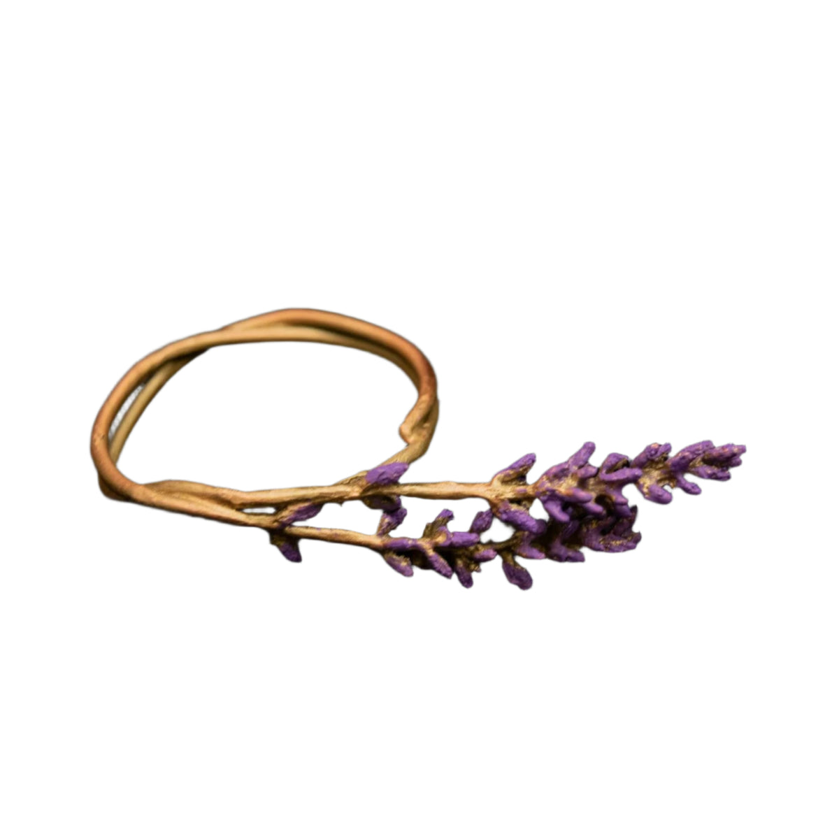 Lavender Napkin Rings - Set of 4