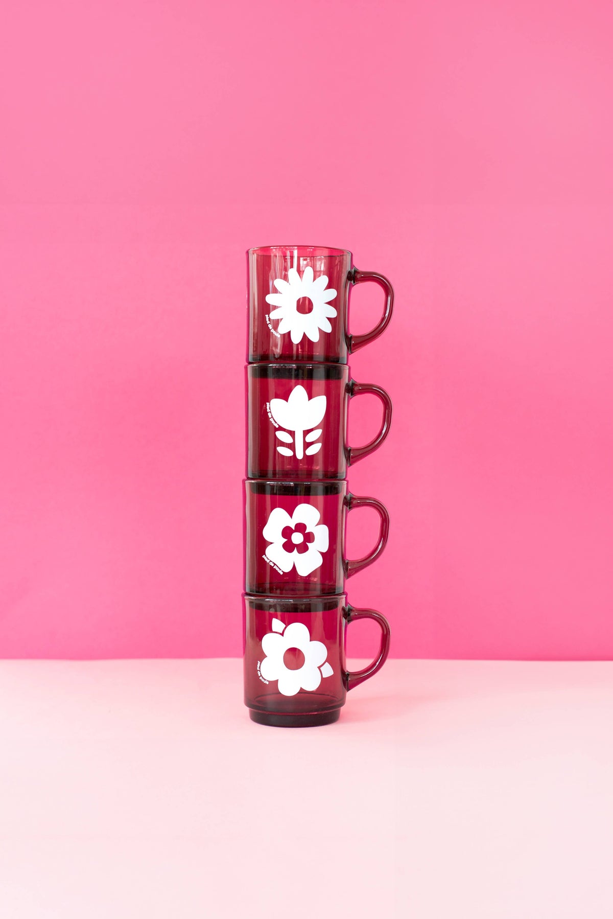 Duralex mug - “Retro” Plum