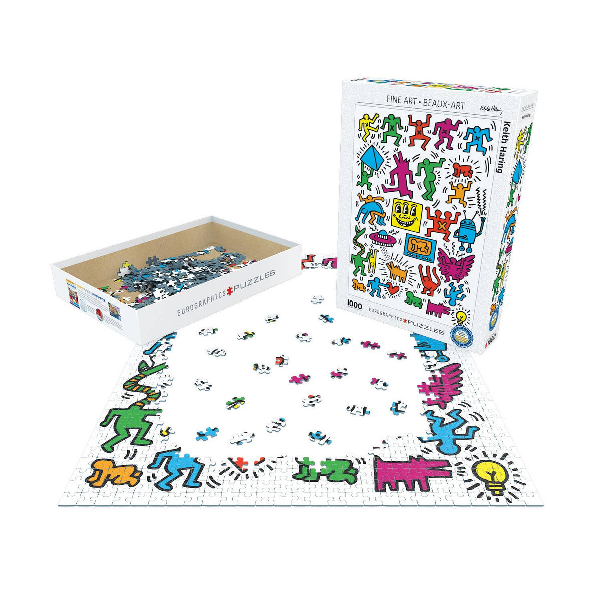 Keith Haring - Collage 1000 Piece Puzzle