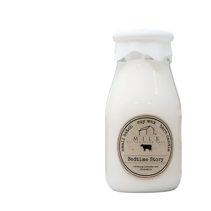 Milk Bottle Candles