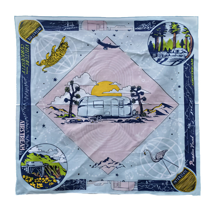 &quot;Venture With Curiosity&quot; Bandana - Airstream x BANDITS