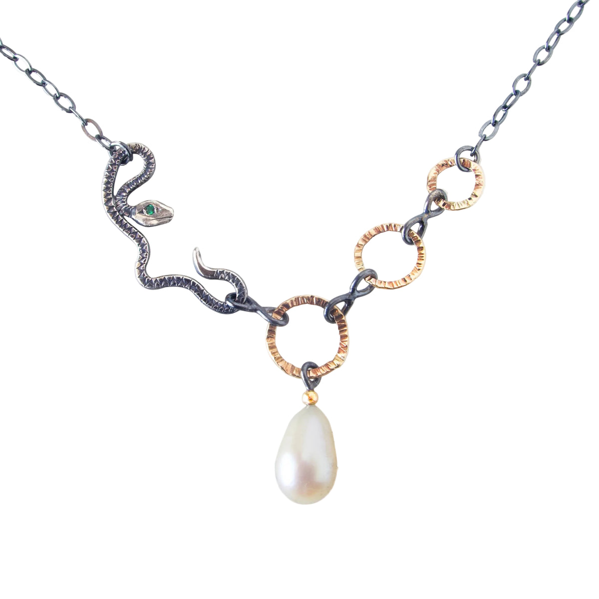 Pearl Viper Necklace