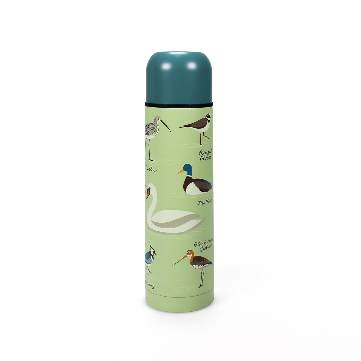 Thermal Metal Flask (17 fl oz) - Water Birds