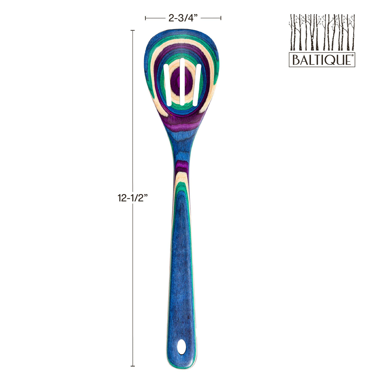 Baltique® Mumbai Colorful Wooden Slotted Spoon
