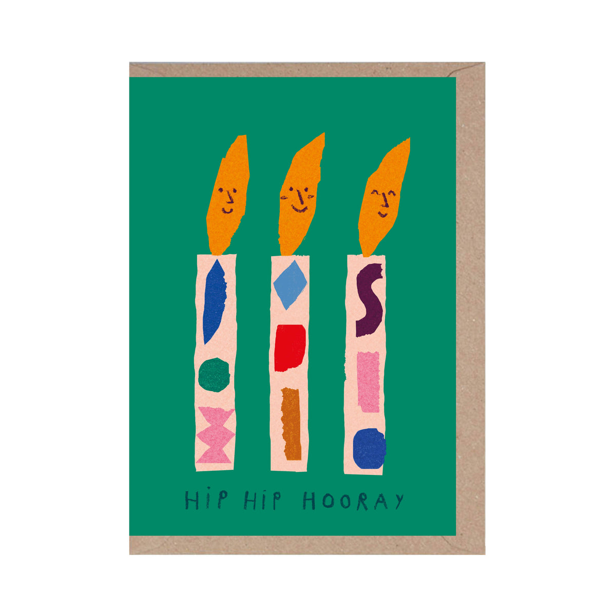 Hip Hip Hooray Birthday Card