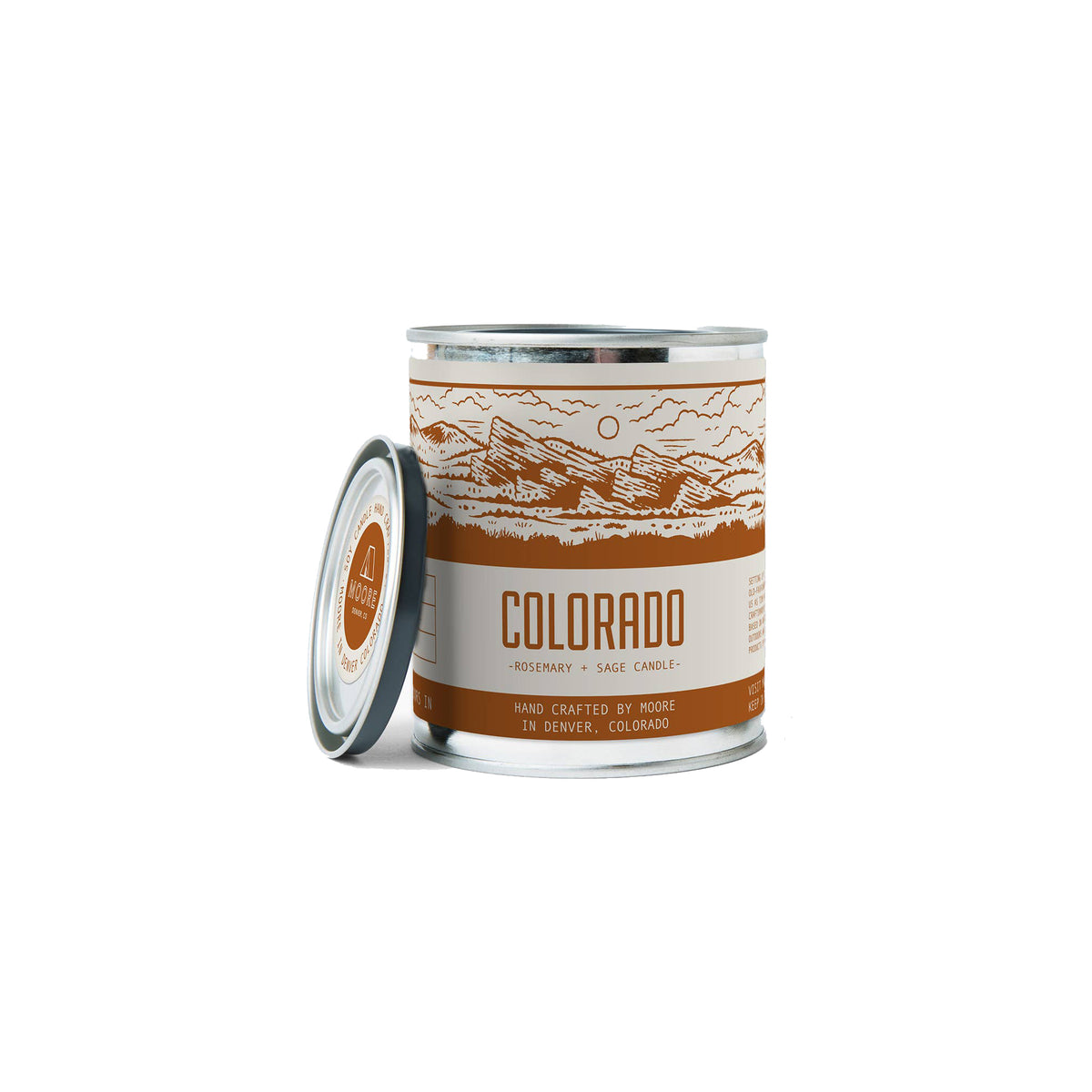 Red Rocks Colorado Candle