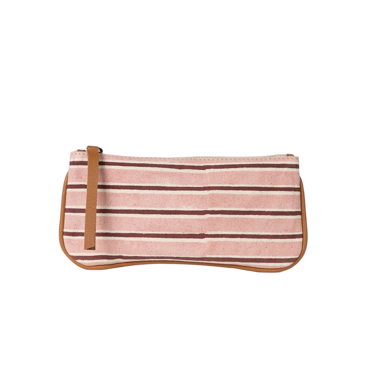 Pencil Pouch - Winter Berry Stripe