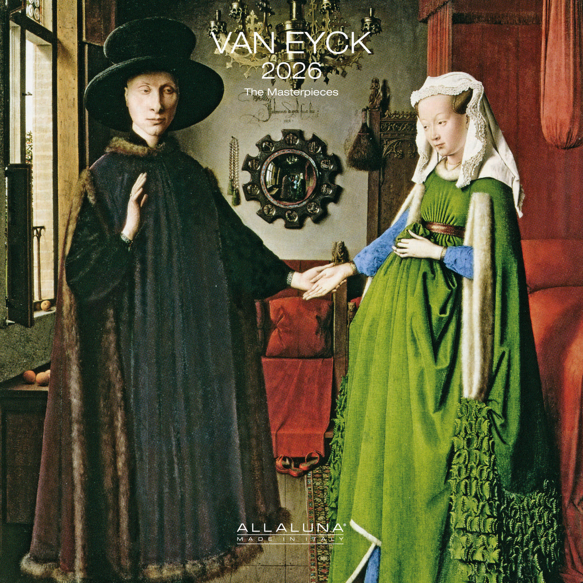 Van Eyck 2026 Wall Calendar