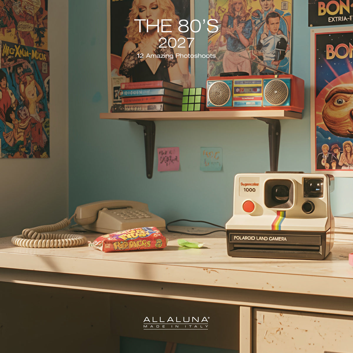 The 80's 2027 Wall Calendar