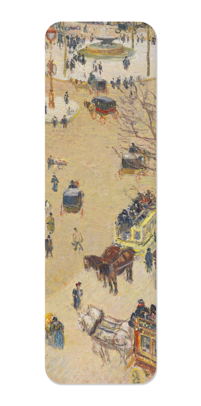 LA PLACE DU THÉÂTRE FRANÇAIS (1898): Painting Bookmark