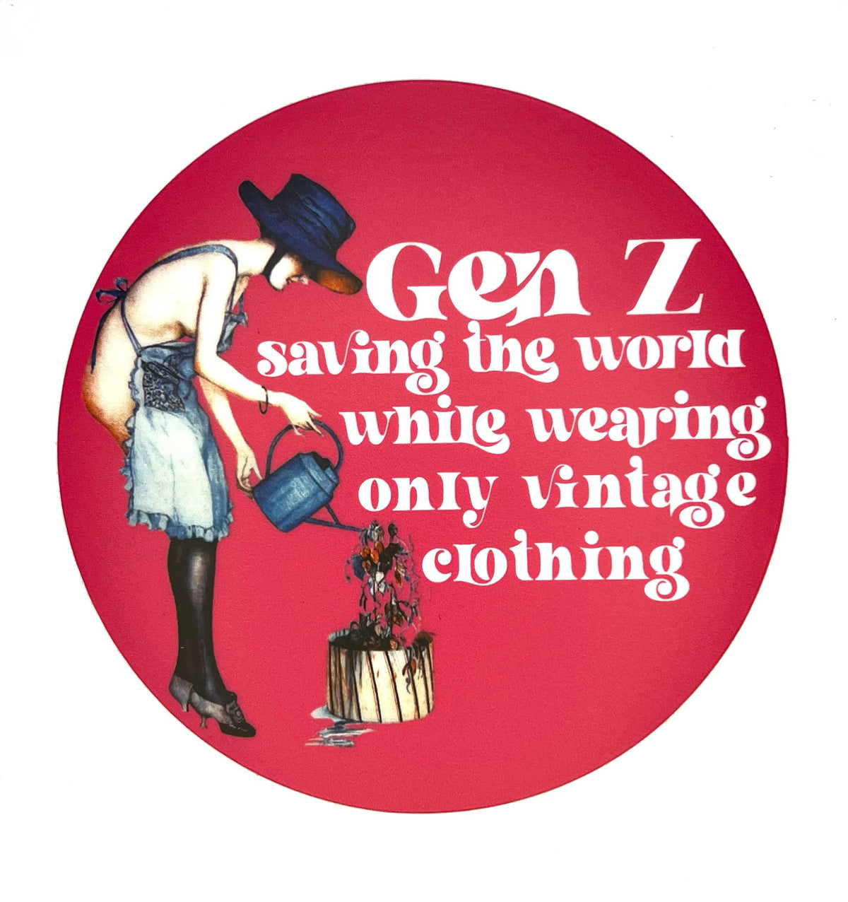 Gen Z Vinyl Sticker 4 in