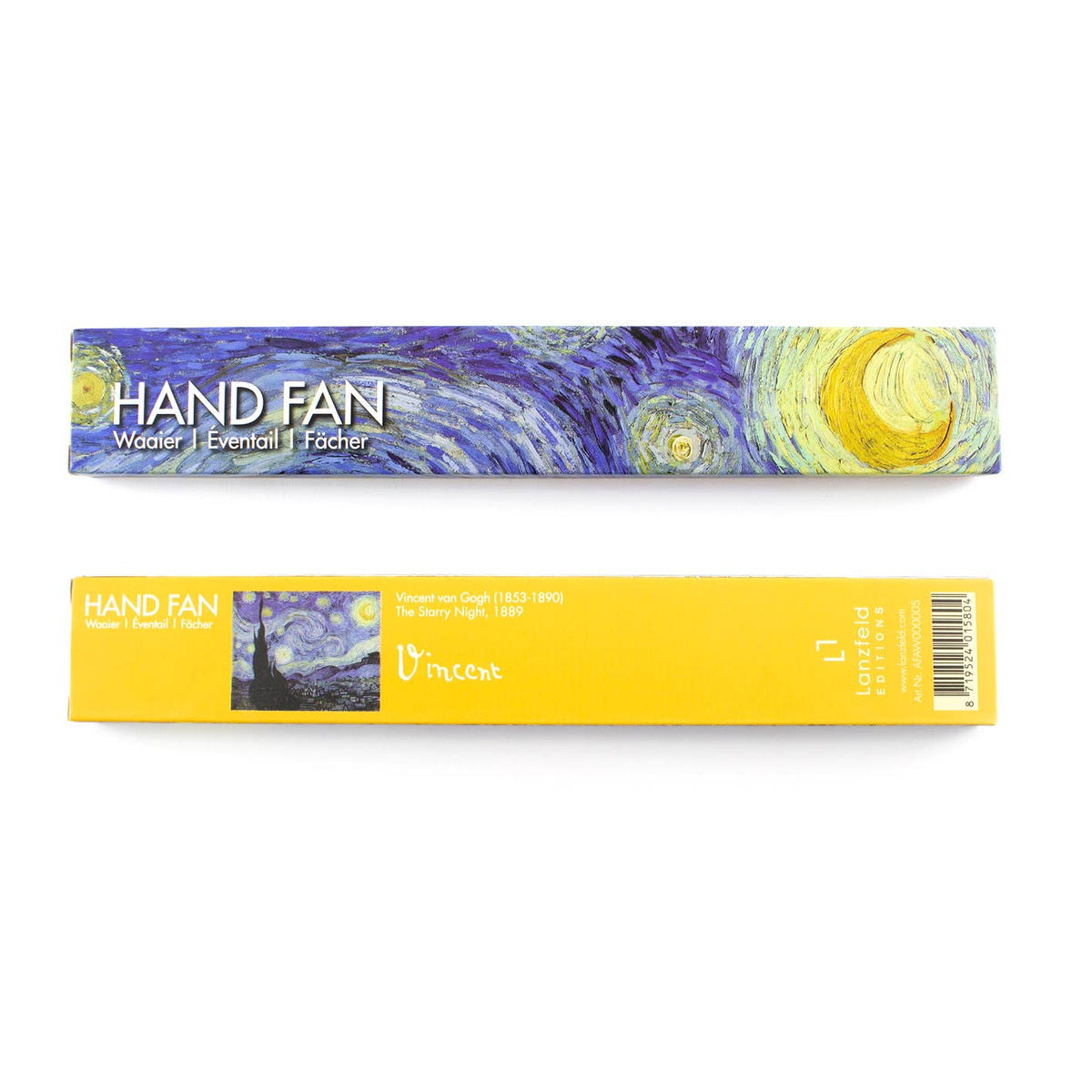 Vincent van Gogh, A Starry Night Bamboo Hand Fan