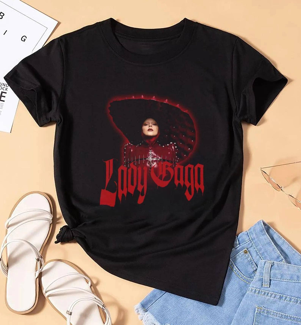 Vintage Lady Gaga Mayhem Tour Concert T-Shirt