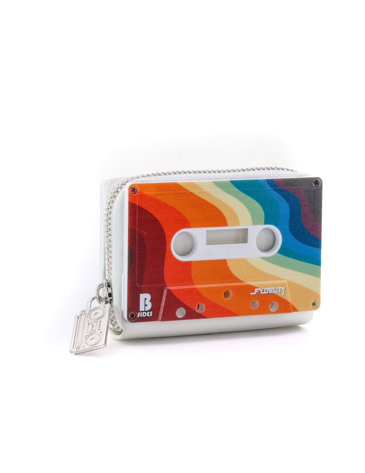 Groovy Rainbow Cassette Wallet | Vintage 70s Gifts Women