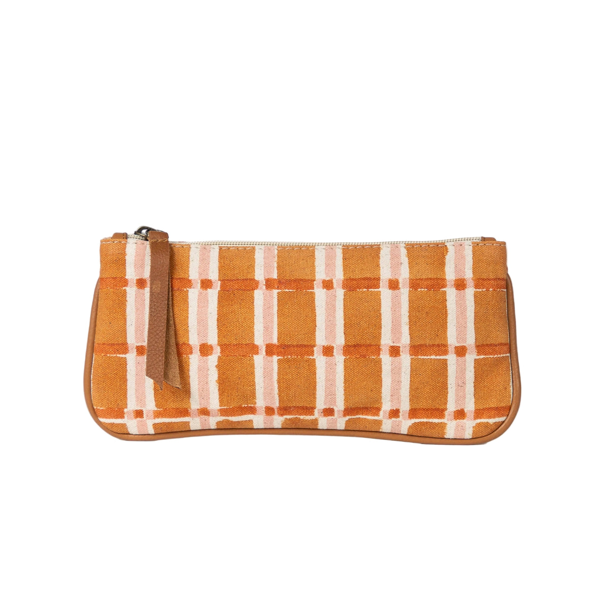 Pencil Pouch - Ember Plaid