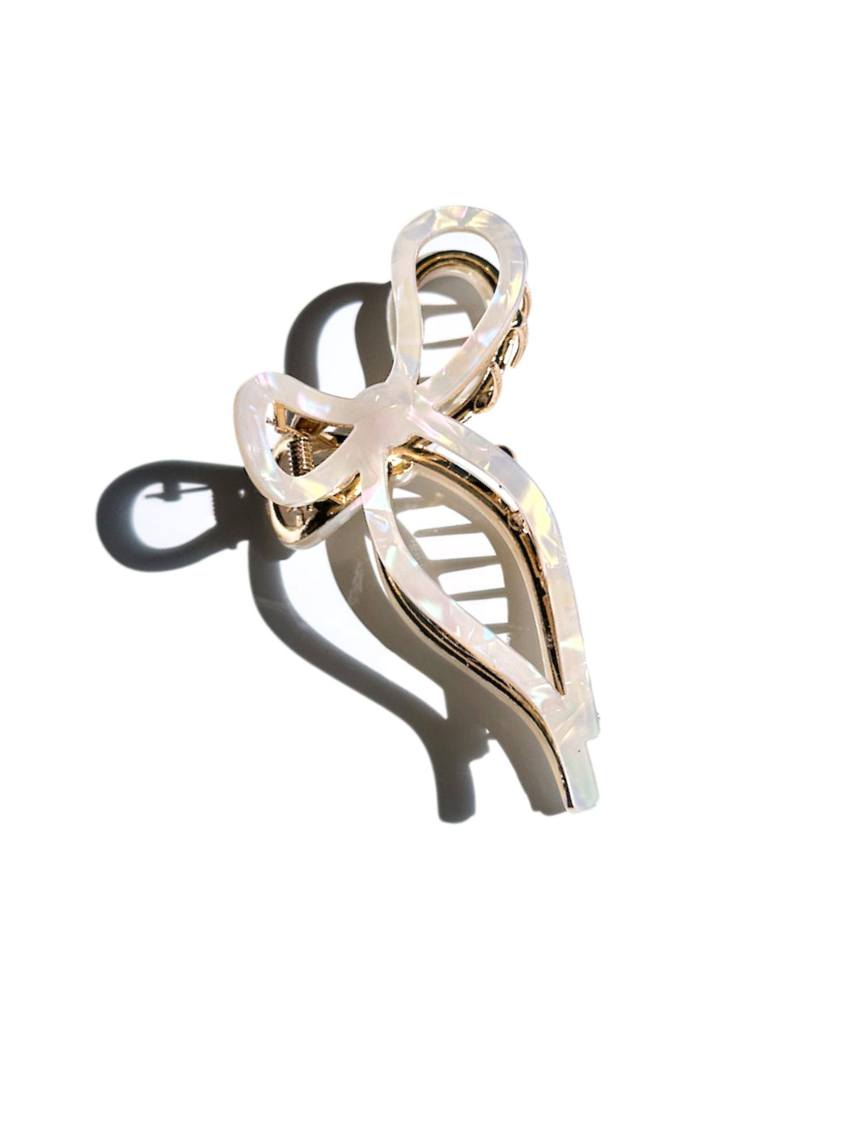 Ballet Bow Acetate Claw Clip
