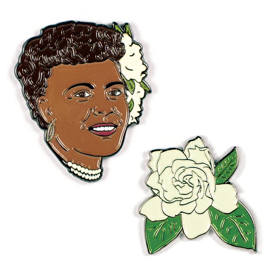 Billie Holiday Enamel Pin