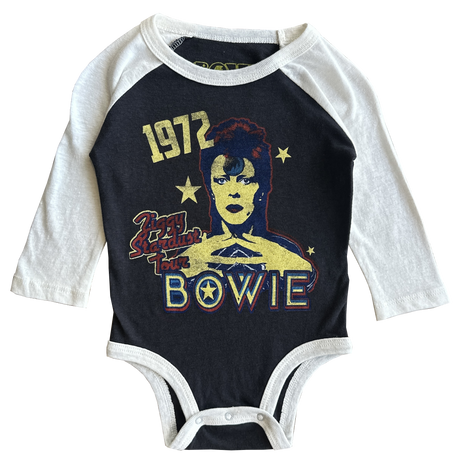 Ziggy Stardust Long Sleeve Onesie