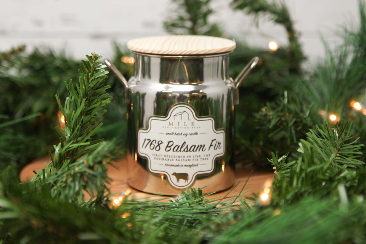 Stainless Milk Churn Candles - 12.5 oz