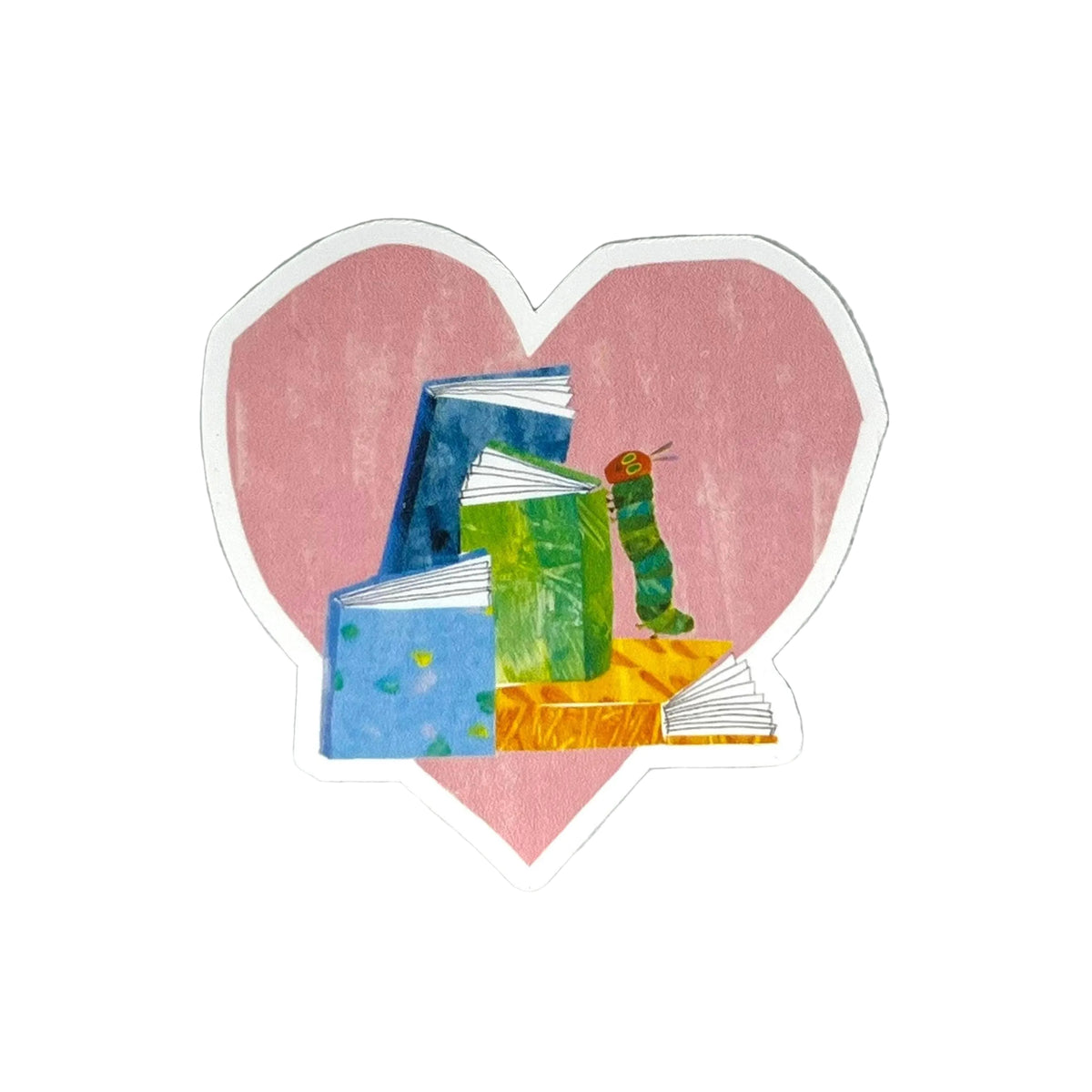 The Very Hungry Caterpillar Books & Heart Sticker