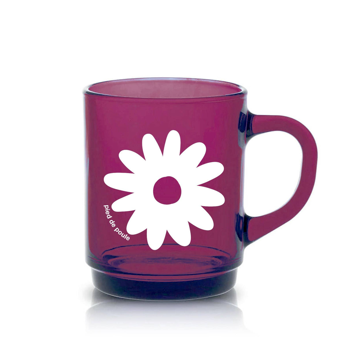 Duralex mug - “Retro” Plum
