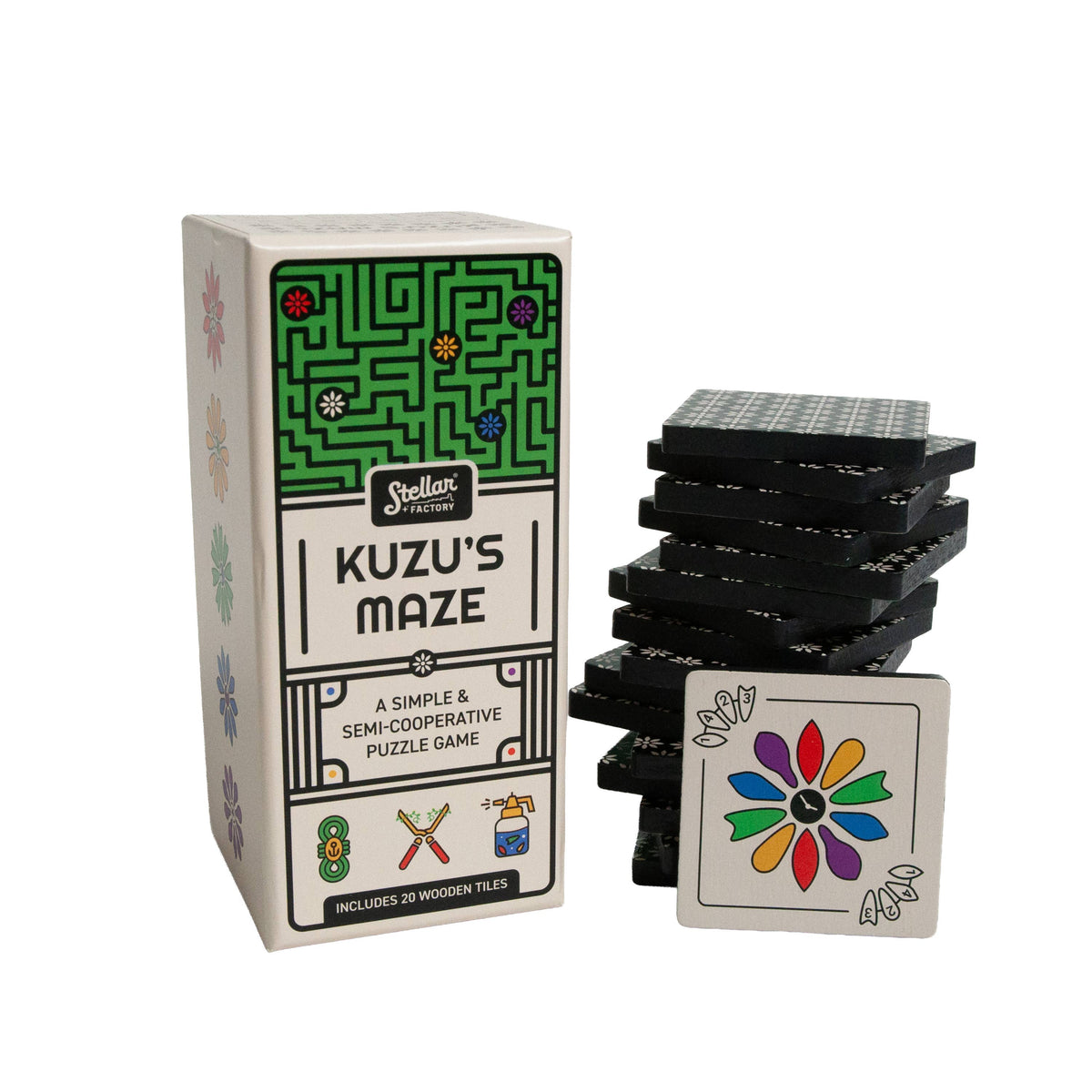 Kuzu's Maze: A Simple and Semi-Cooperative Puzzle Game
