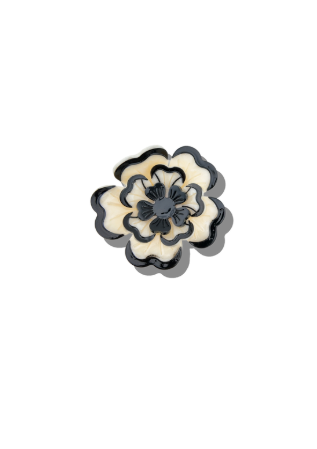 Handmade Origami Dianthus Brooch Pin