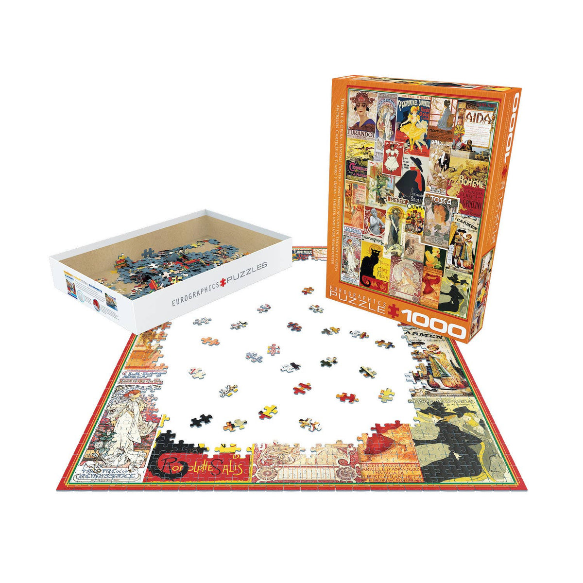 Theater & Opera Vintage Posters 1000 Piece Puzzle