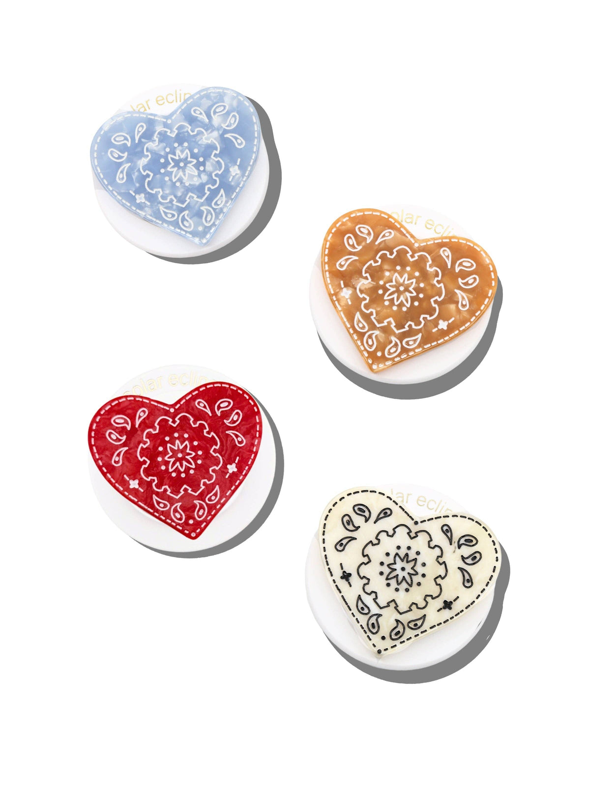 Paisley Heart GripCharm
