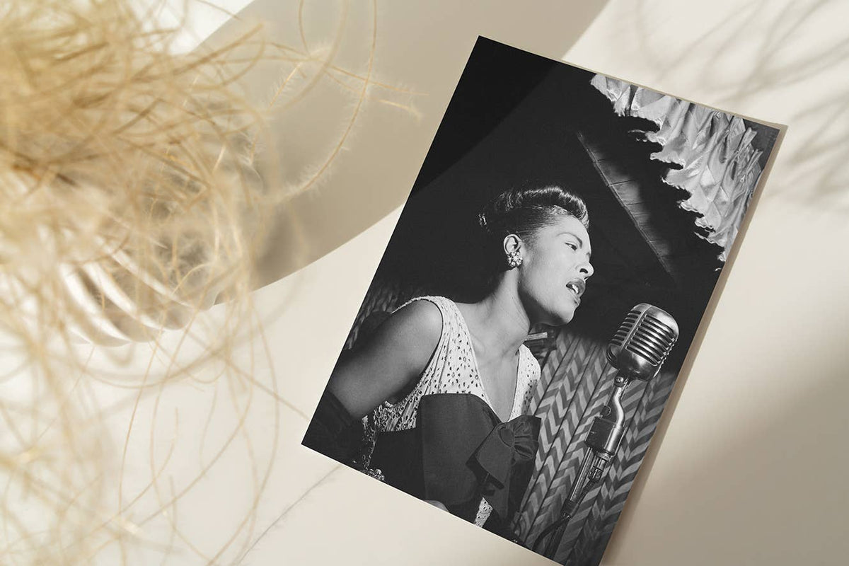 Billie Holiday Postcard
